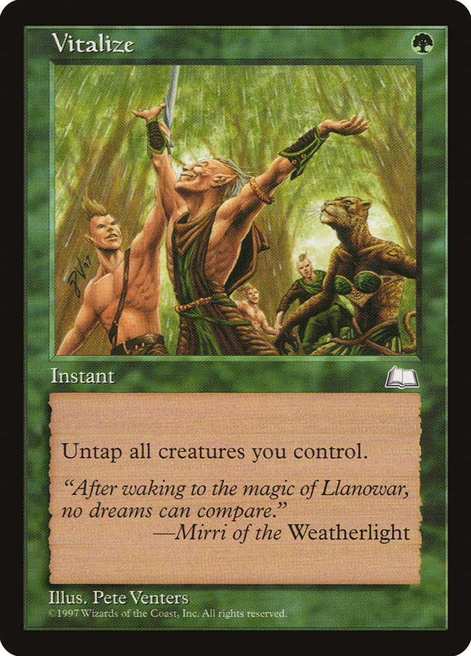 Vitalize [Weatherlight] | The CG Realm