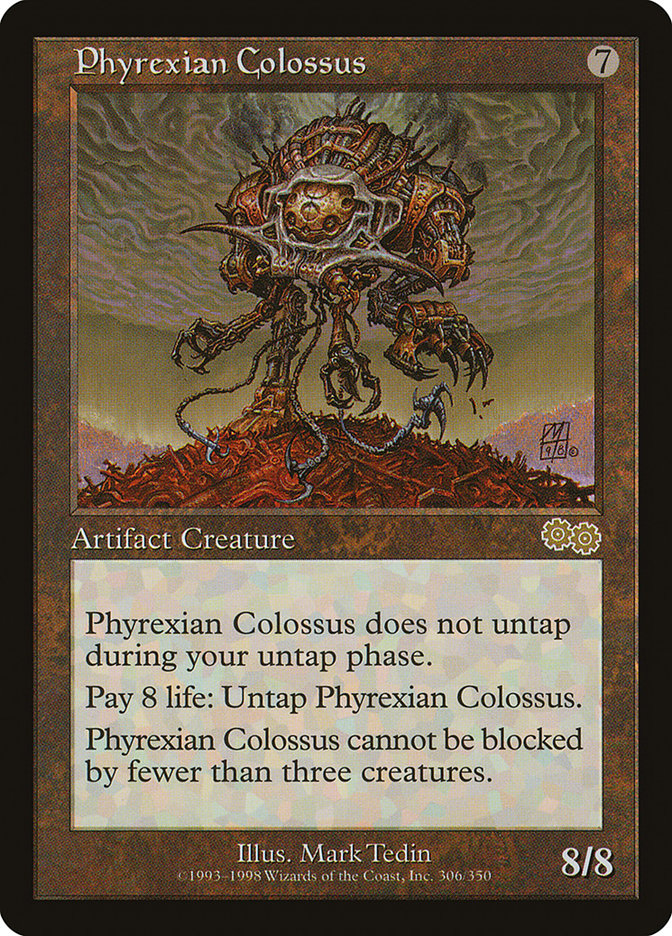 Phyrexian Colossus [Urza's Saga] | The CG Realm