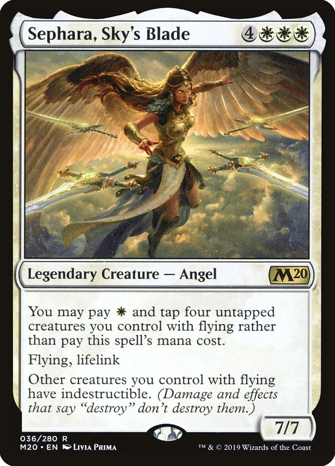 Sephara, Sky's Blade [Core Set 2020] | The CG Realm