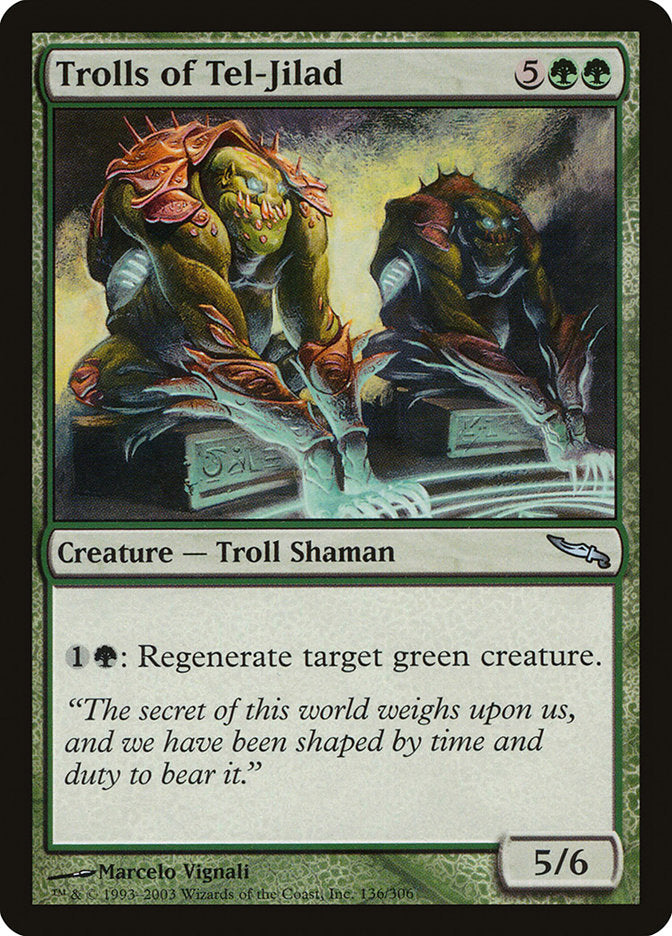 Trolls of Tel-Jilad [Mirrodin] | The CG Realm