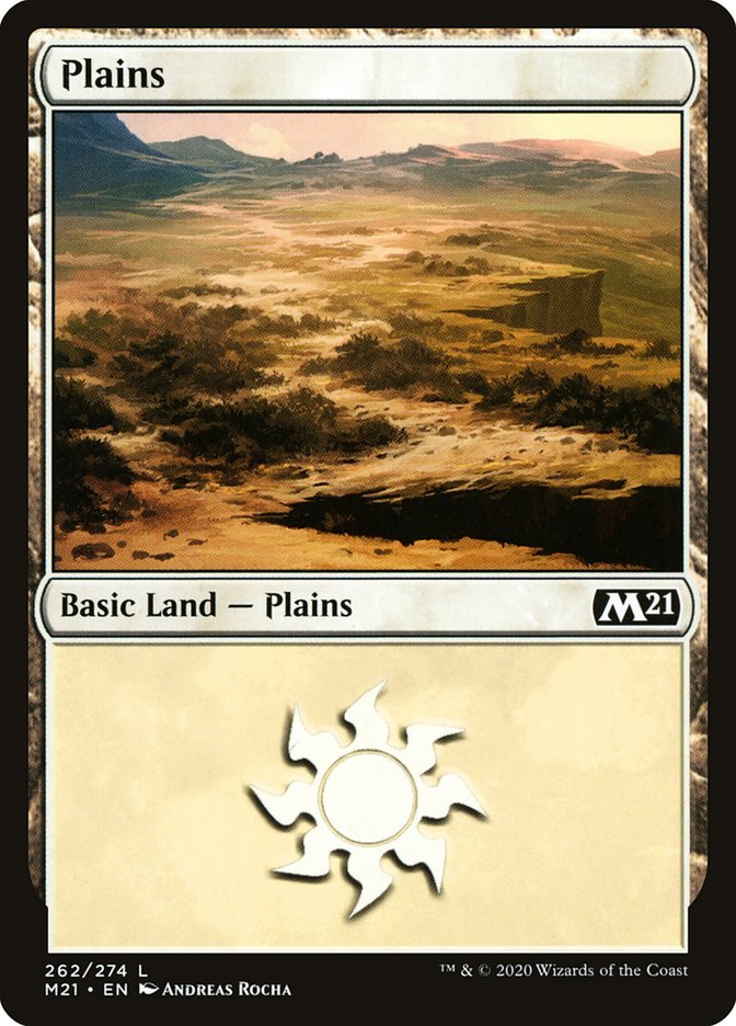 Plains (262) [Core Set 2021] | The CG Realm