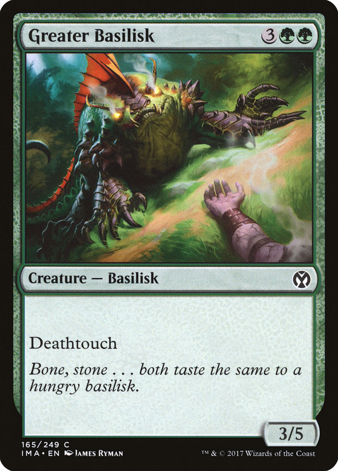 Greater Basilisk [Iconic Masters] | The CG Realm
