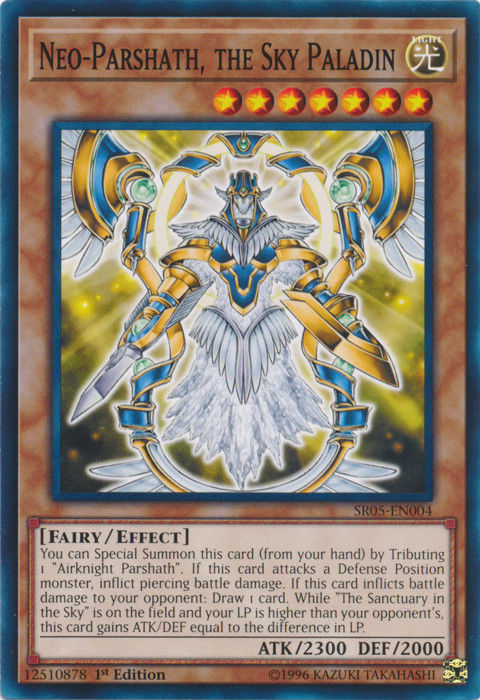 Neo-Parshath, the Sky Paladin [SR05-EN004] Common | The CG Realm