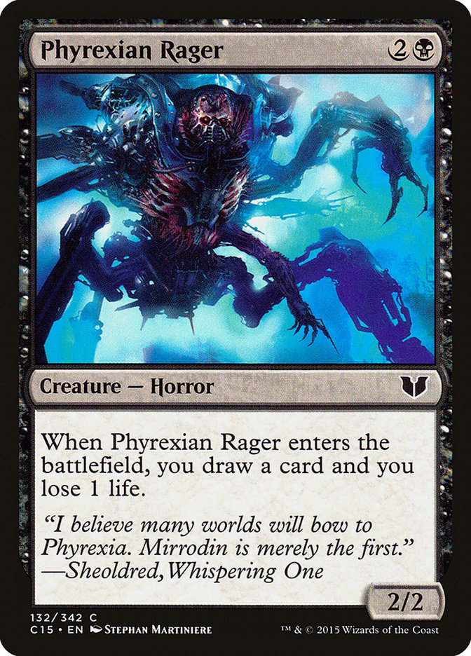 Phyrexian Rager [Commander 2015] | The CG Realm