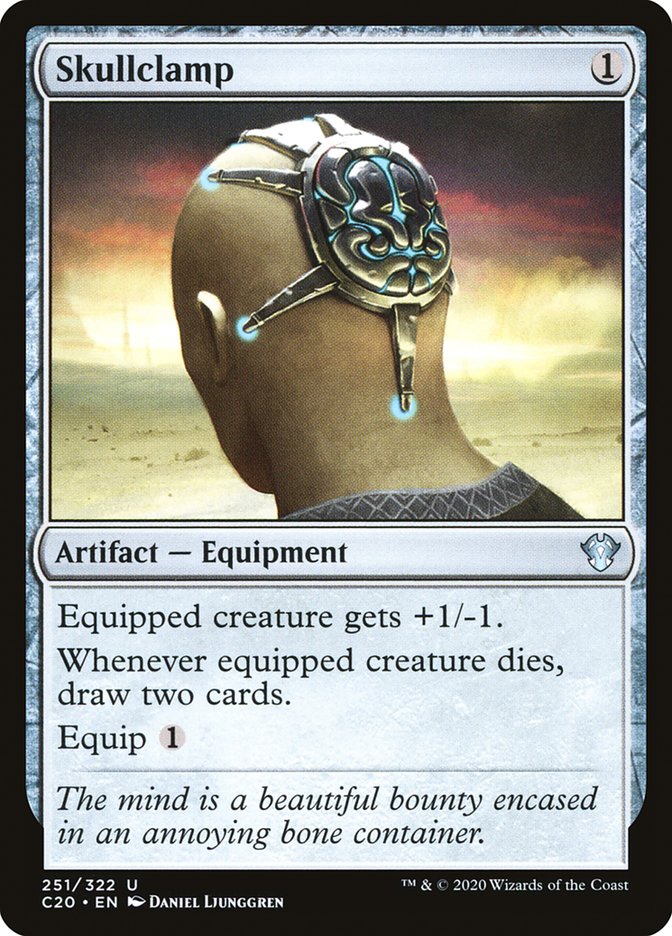 Skullclamp [Commander 2020] | The CG Realm