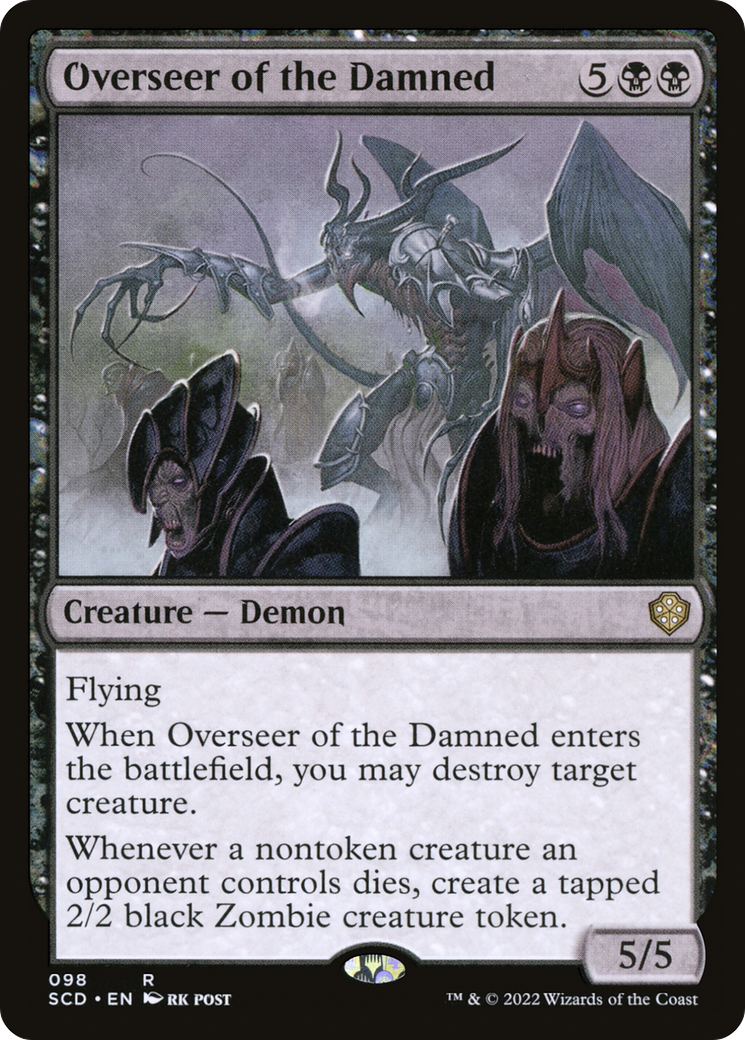 Overseer of the Damned [Starter Commander Decks] | The CG Realm