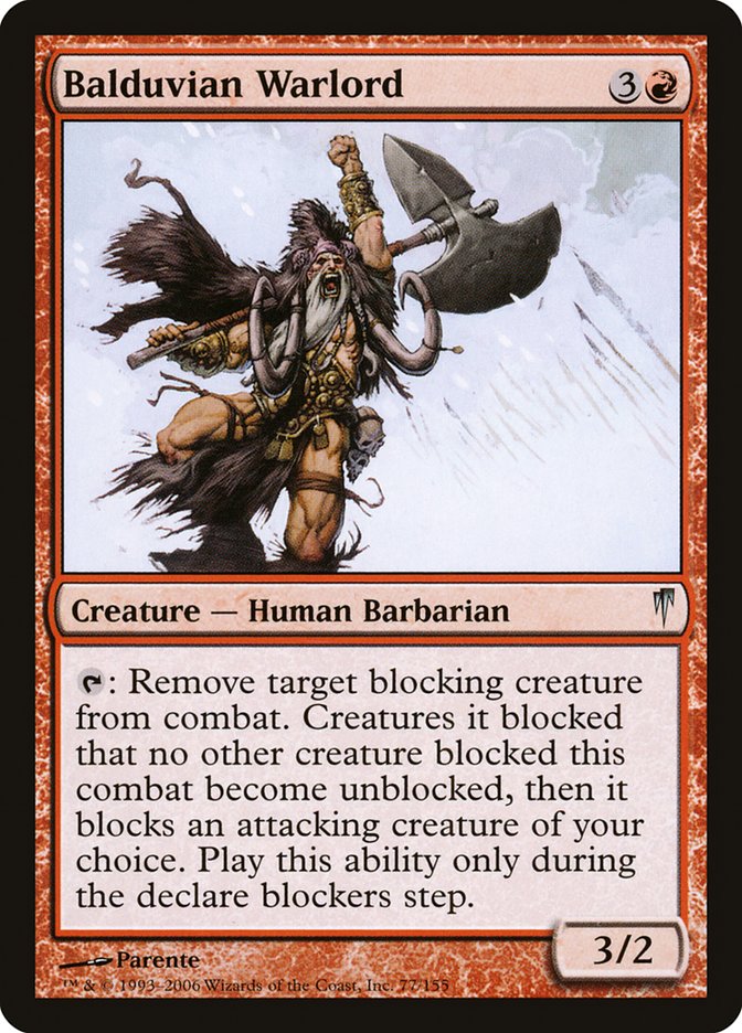 Balduvian Warlord [Coldsnap] | The CG Realm