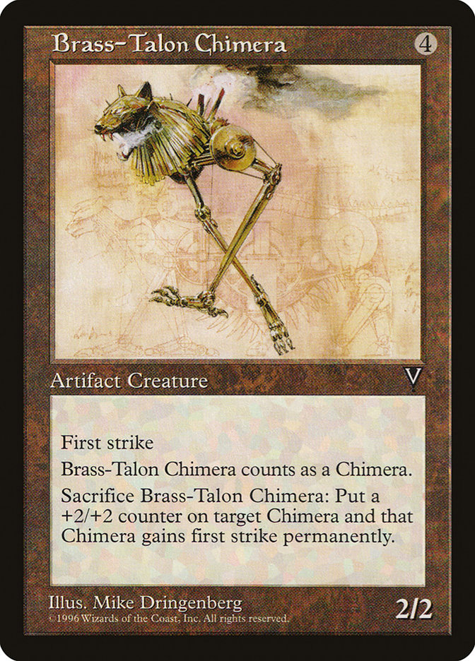 Brass-Talon Chimera [Visions] | The CG Realm