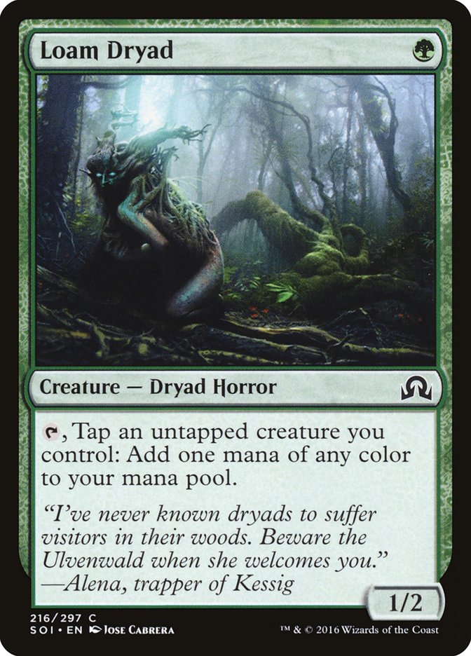 Loam Dryad [Shadows over Innistrad] | The CG Realm