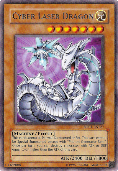 Cyber Laser Dragon [DR04-EN127] Rare | The CG Realm