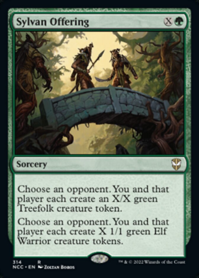 Sylvan Offering [Streets of New Capenna Commander] | The CG Realm