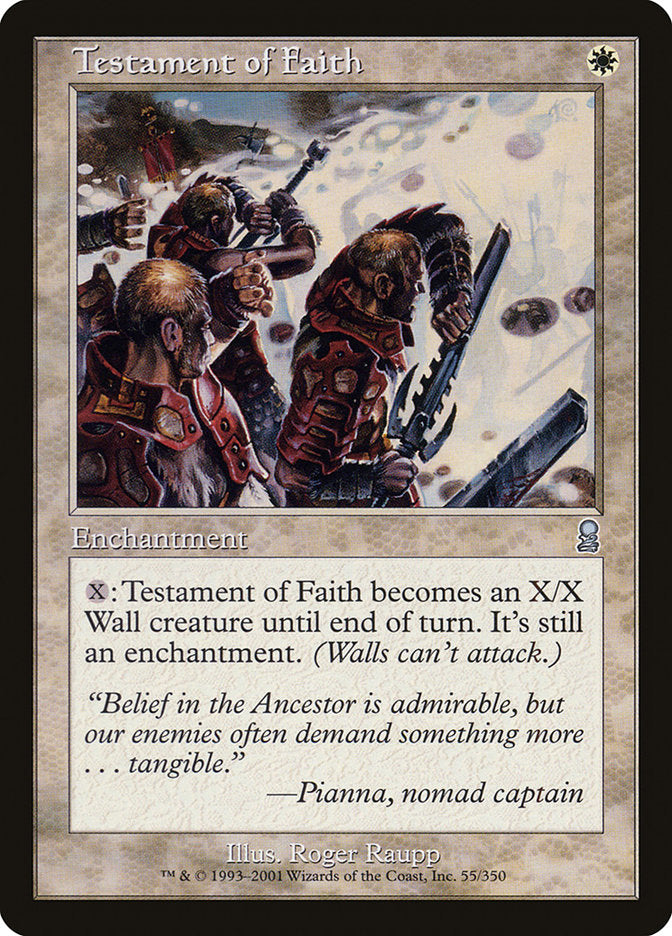 Testament of Faith [Odyssey] | The CG Realm