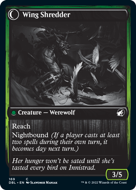 Bird Admirer (DBL-169) - Innistrad: Double Feature: (Double Faced Transform)