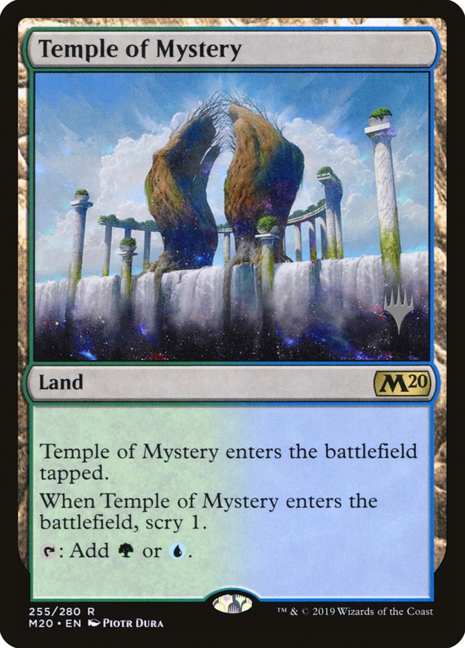 Temple of Mystery (Promo Pack) [Core Set 2020 Promos] | The CG Realm