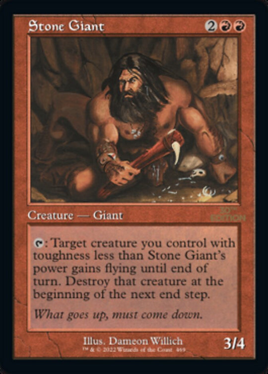 Stone Giant (Retro Frame) (30A-469) - 30th Anniversary Edition