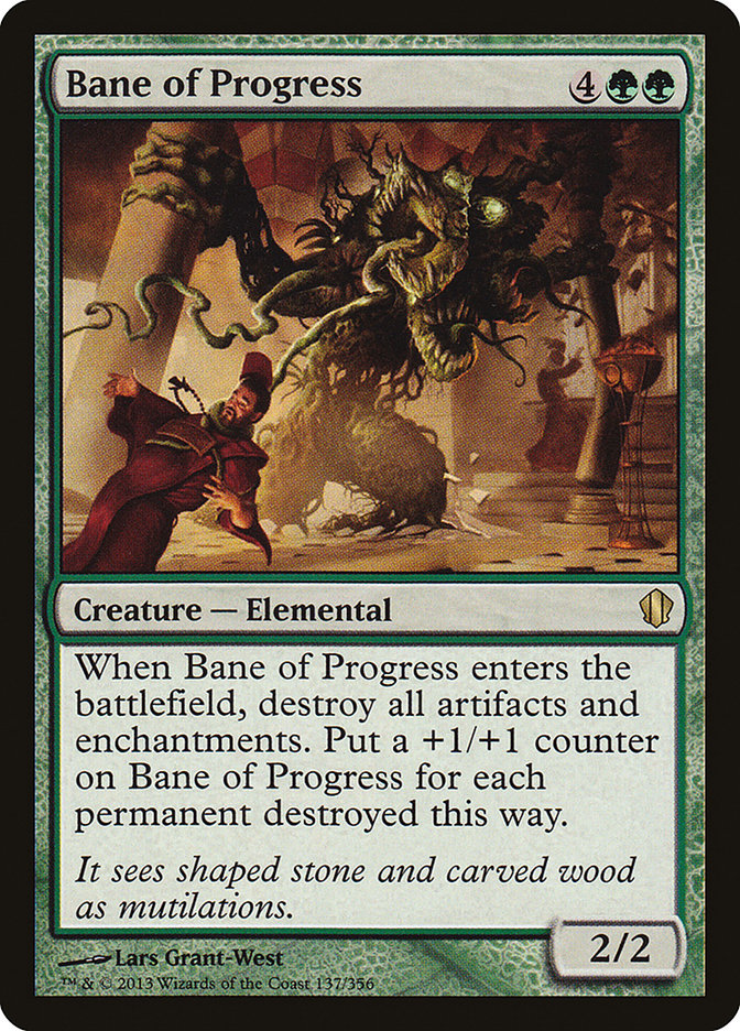 Bane of Progress [Commander 2013] | The CG Realm