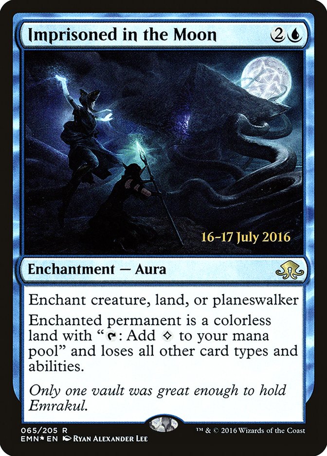 Imprisoned in the Moon [Eldritch Moon Prerelease Promos] | The CG Realm