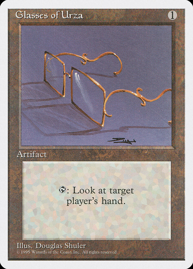 Glasses of Urza [Fourth Edition] | The CG Realm