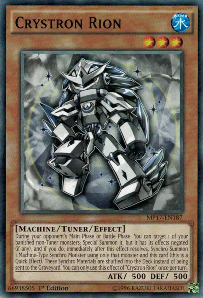 Crystron Rion [MP17-EN187] Common | The CG Realm