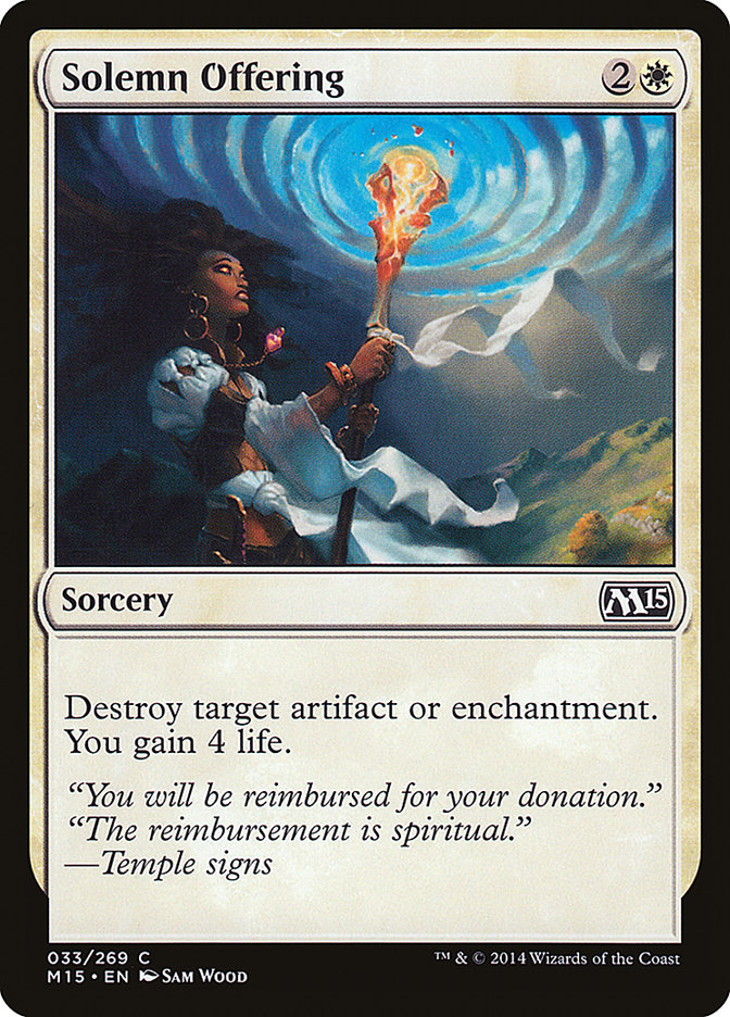 Solemn Offering [Magic 2015] | The CG Realm
