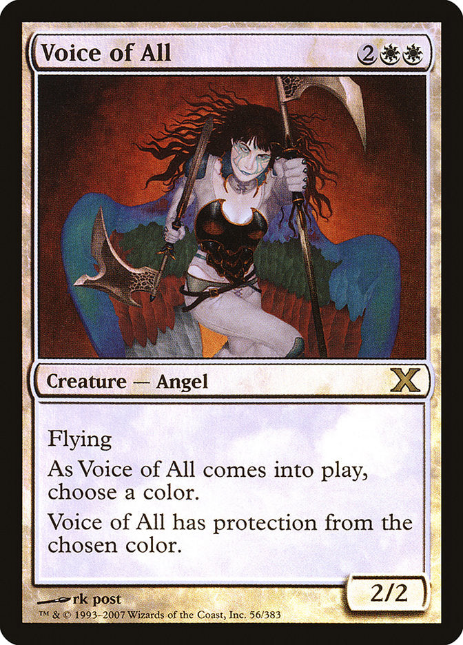 Voice of All (Premium Foil) [Tenth Edition] | The CG Realm