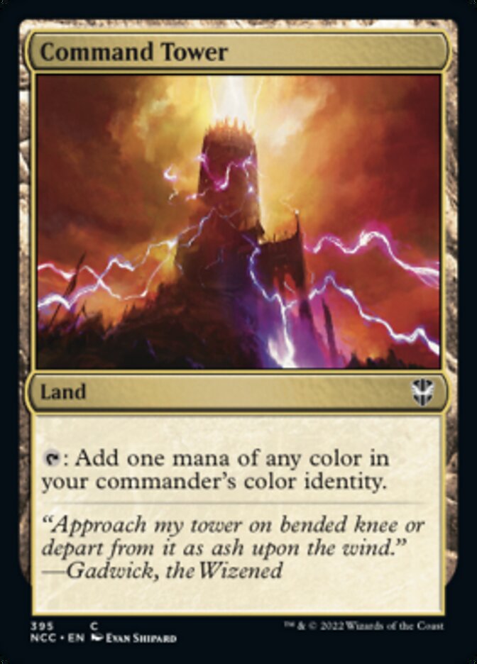 Command Tower [Streets of New Capenna Commander] | The CG Realm