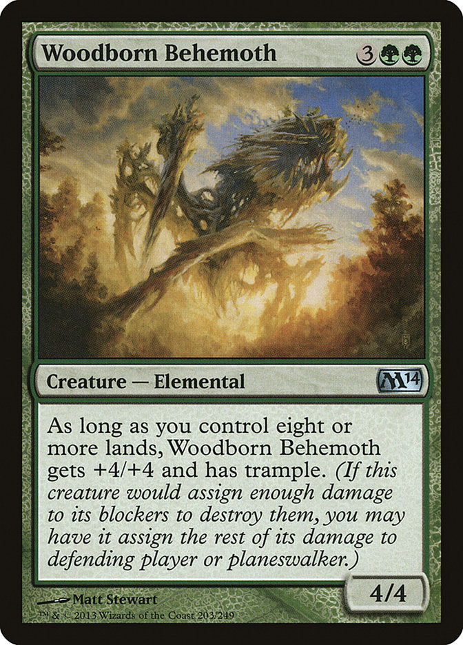 Woodborn Behemoth [Magic 2014] | The CG Realm