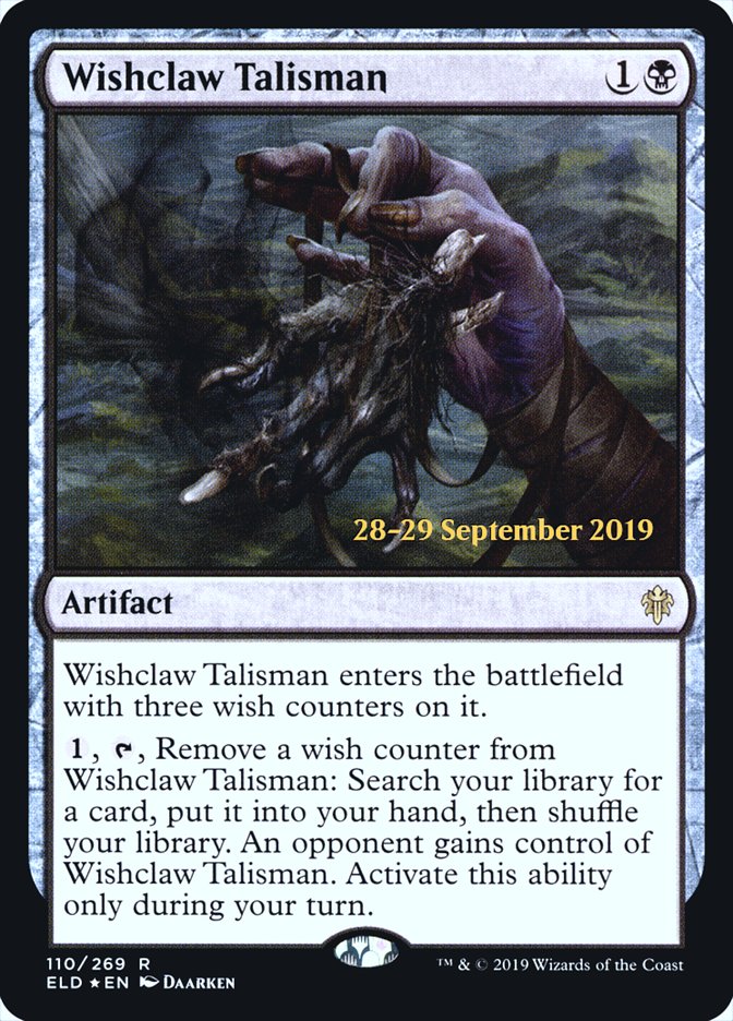 Wishclaw Talisman [Throne of Eldraine Prerelease Promos] | The CG Realm