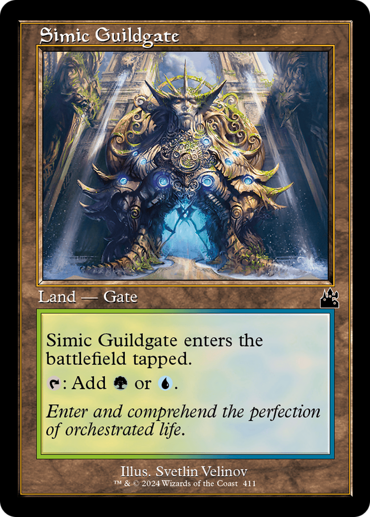 Simic Guildgate (Retro Frame) [Ravnica Remastered] | The CG Realm