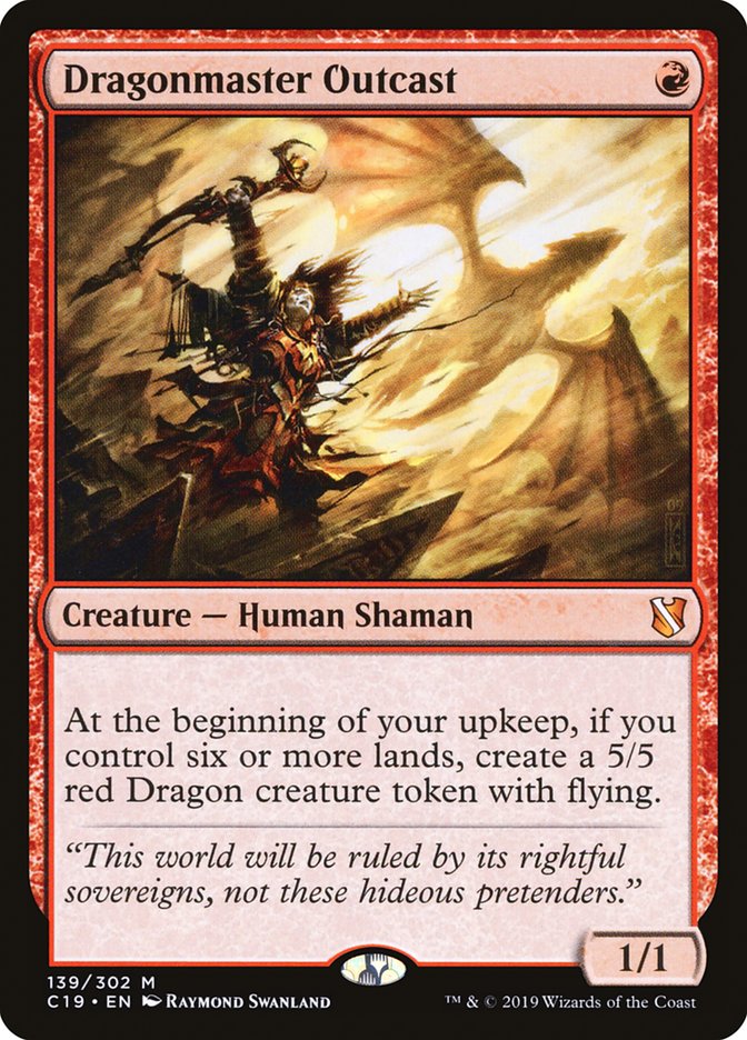 Dragonmaster Outcast [Commander 2019] | The CG Realm