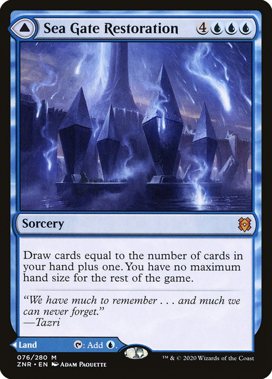 Sea Gate Restoration (ZNR-076) - Zendikar Rising
