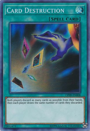 Card Destruction [OP09-EN008] Super Rare | The CG Realm