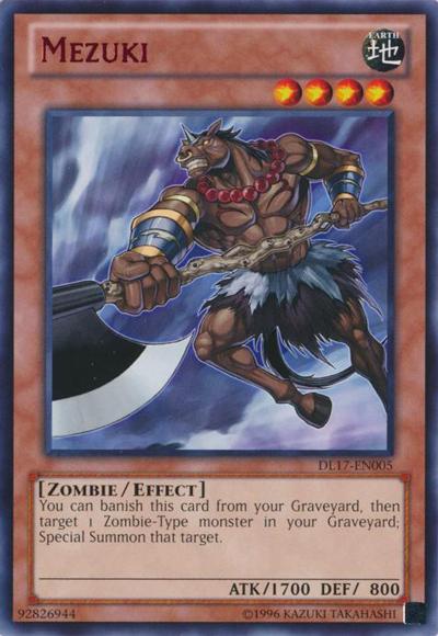 Mezuki (Red) [DL17-EN005] Rare | The CG Realm