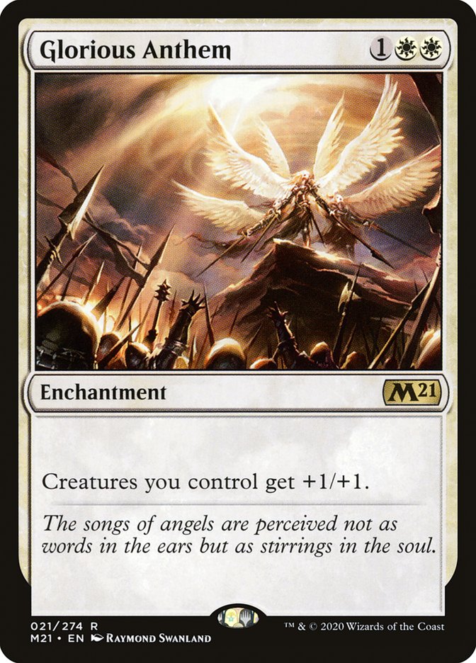 Glorious Anthem [Core Set 2021] | The CG Realm