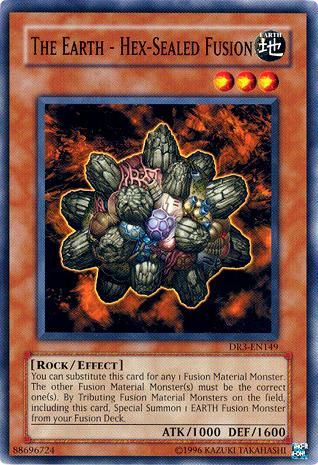 The Earth - Hex-Sealed Fusion [DR3-EN149] Common | The CG Realm