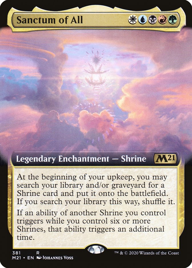 Sanctum of All (Extended Art) [Core Set 2021] | The CG Realm