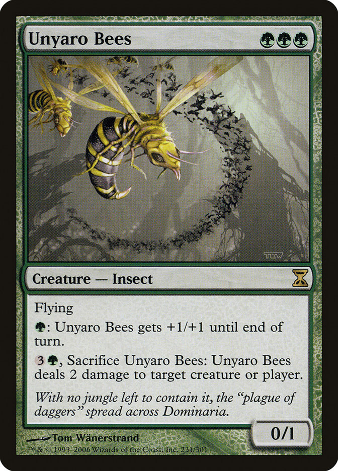 Unyaro Bees [Time Spiral] | The CG Realm