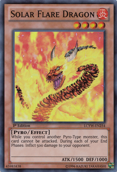 Solar Flare Dragon [LCYW-EN254] Super Rare | The CG Realm