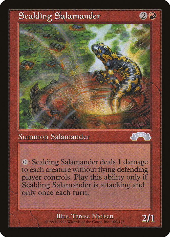 Scalding Salamander [Exodus] | The CG Realm