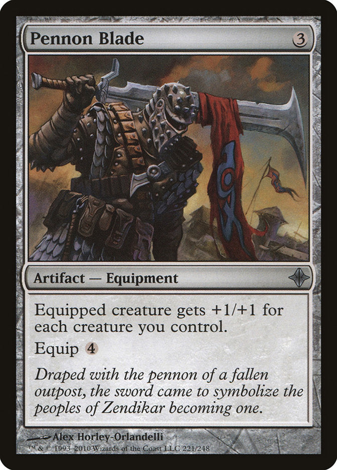 Pennon Blade [Rise of the Eldrazi] | The CG Realm
