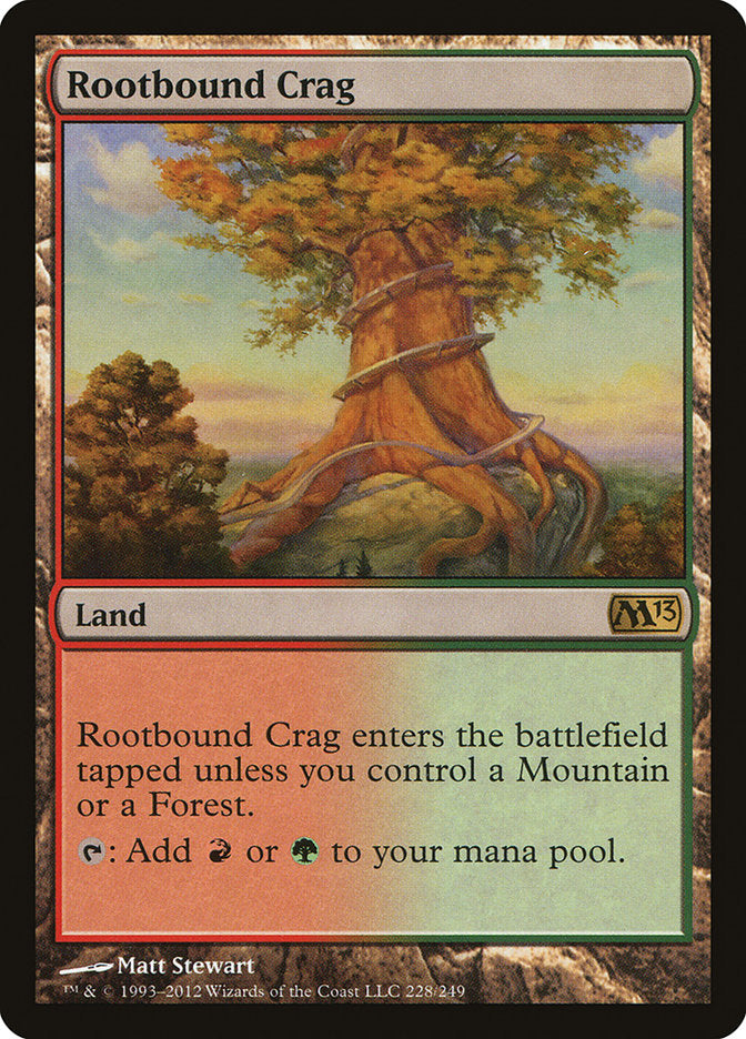 Rootbound Crag [Magic 2013] | The CG Realm