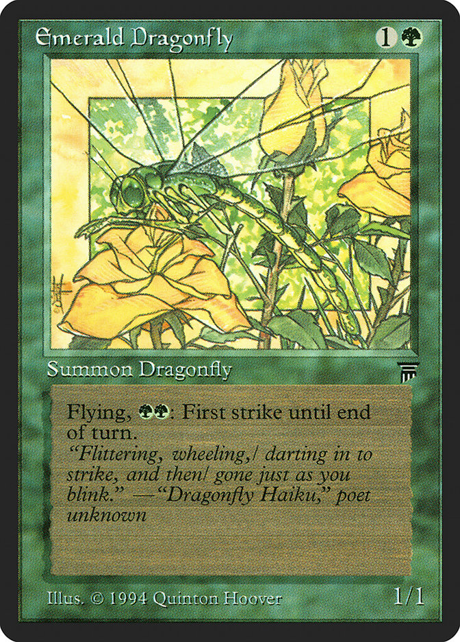 Emerald Dragonfly [Legends] | The CG Realm