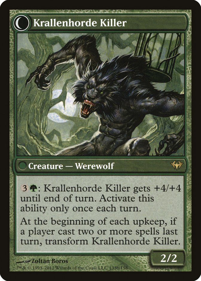 Wolfbitten Captive // Krallenhorde Killer [Dark Ascension] | The CG Realm
