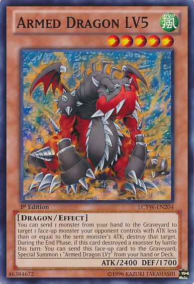 Armed Dragon LV5 [LCYW-EN204] Common | The CG Realm