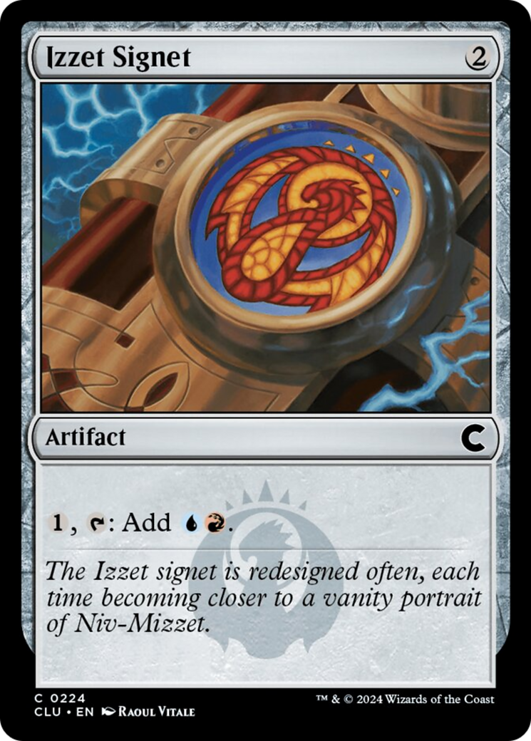 Izzet Signet [Ravnica: Clue Edition] | The CG Realm