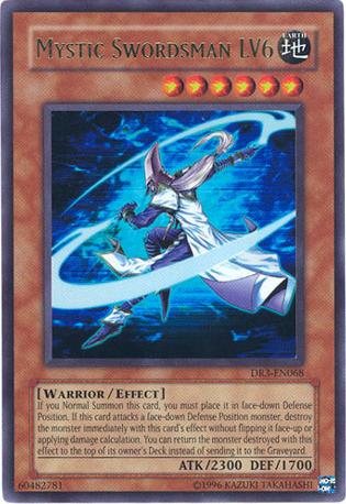 Mystic Swordsman LV6 [DR3-EN068] Ultra Rare | The CG Realm