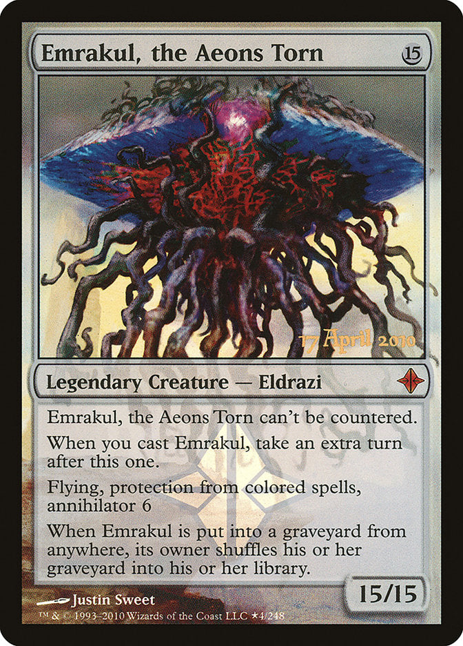 Emrakul, the Aeons Torn [Rise of the Eldrazi Prerelease Promos] | The CG Realm