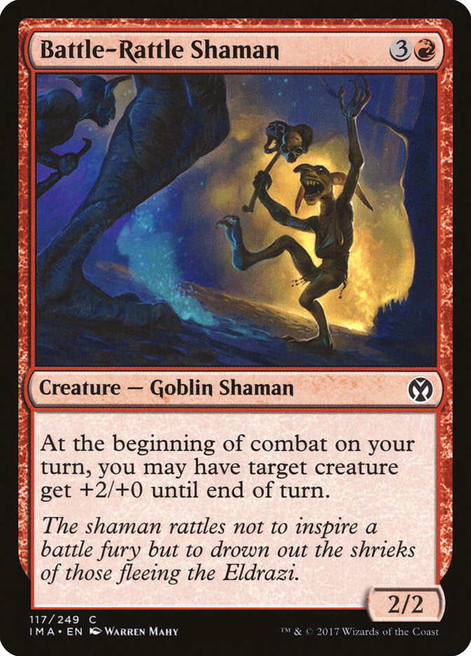 Battle-Rattle Shaman [Iconic Masters] | The CG Realm