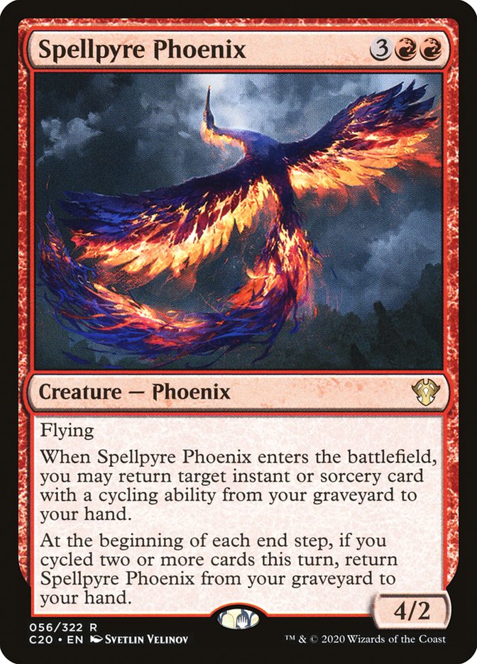 Spellpyre Phoenix [Commander 2020] | The CG Realm