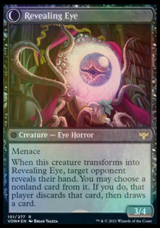 Concealing Curtains // Revealing Eye [Innistrad: Crimson Vow Prerelease Promos] | The CG Realm
